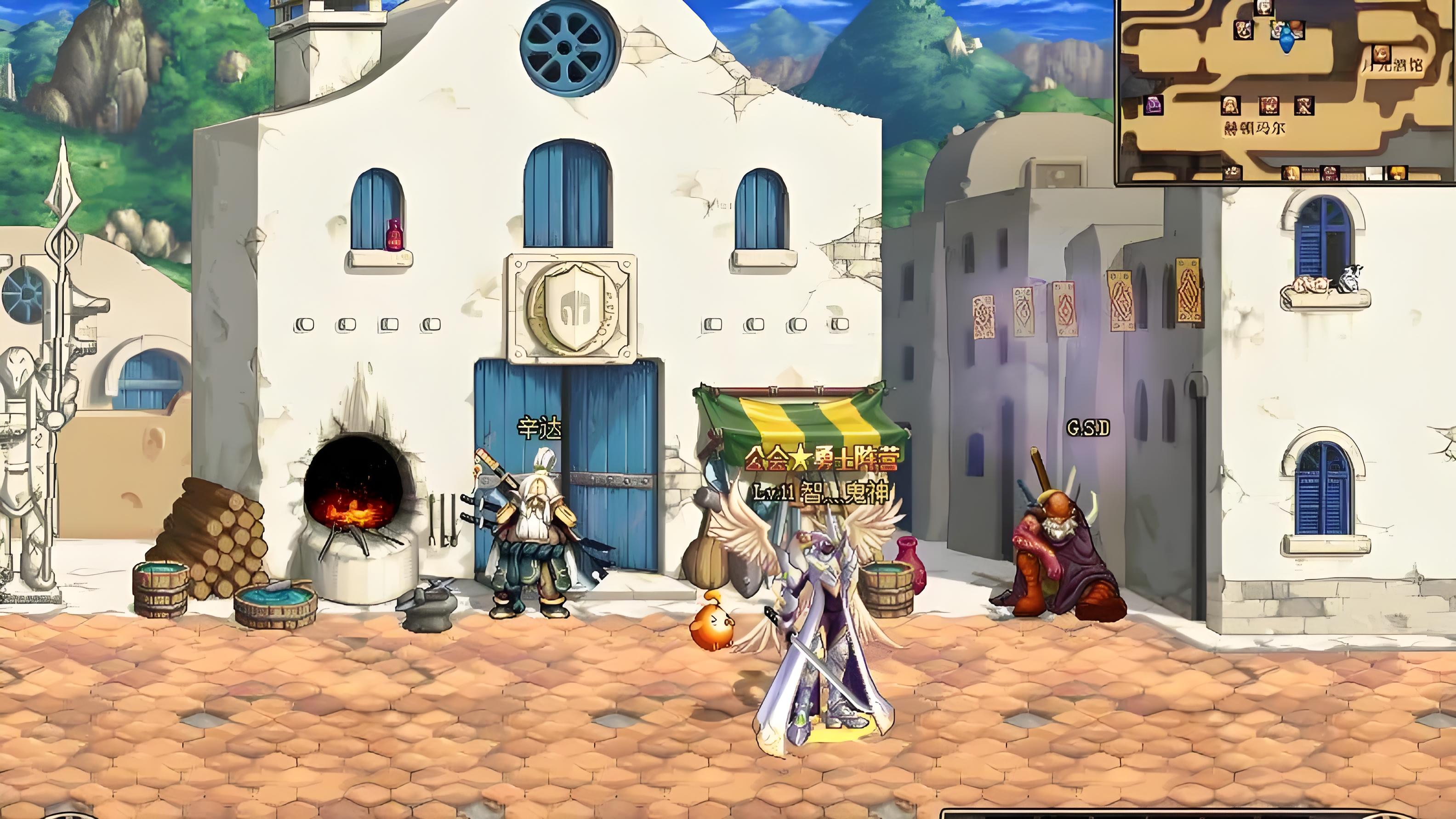 辛达所在位置,赫顿玛尔后巷GSD的旁边